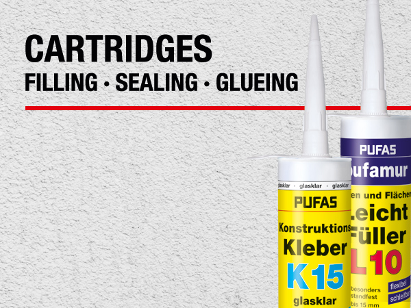 Cartridges -  Filling · Sealing · Glueing